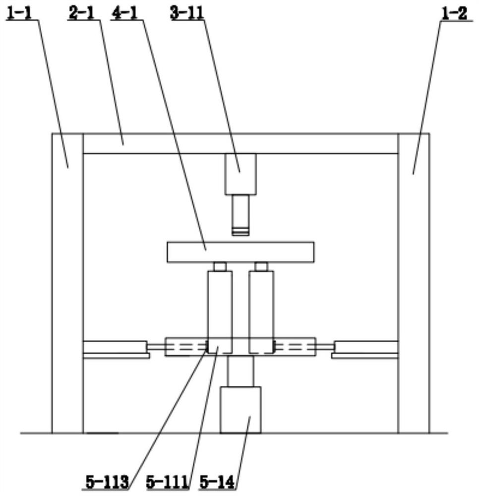 Assembly type steel structure cross beam strength detection device and detection method