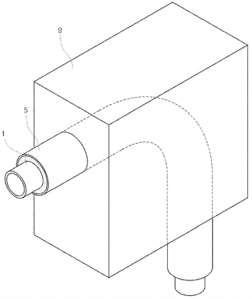 Shape tube for district heating heat pipe and the method thereof