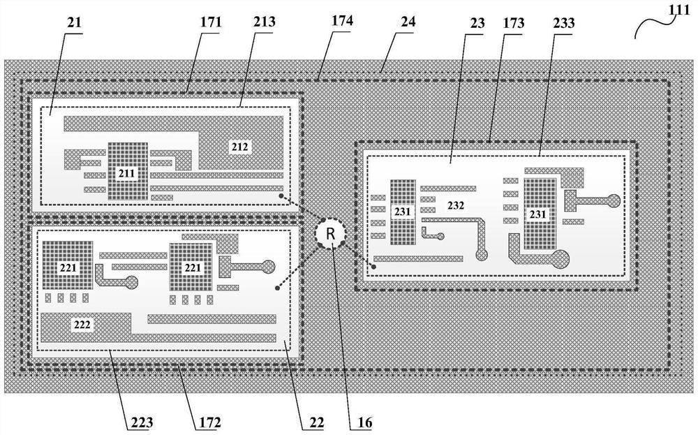 LCP packaging substrate, manufacturing method and multi-chip system-in-package structure