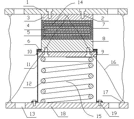 Structural three-dimensional shock isolation and anti-overturning device