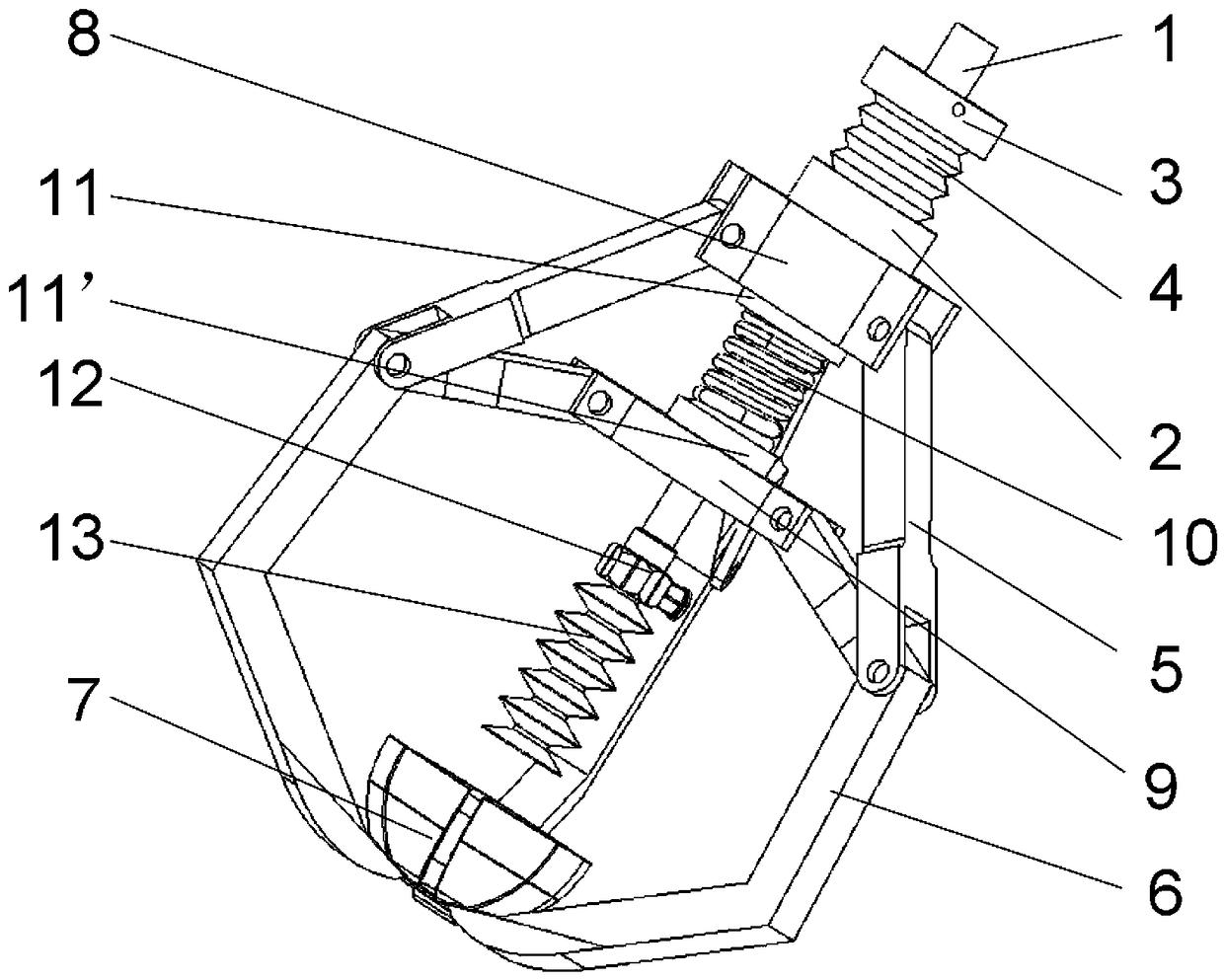 A Manipulator Suitable for Grabbing Poultry Eggs