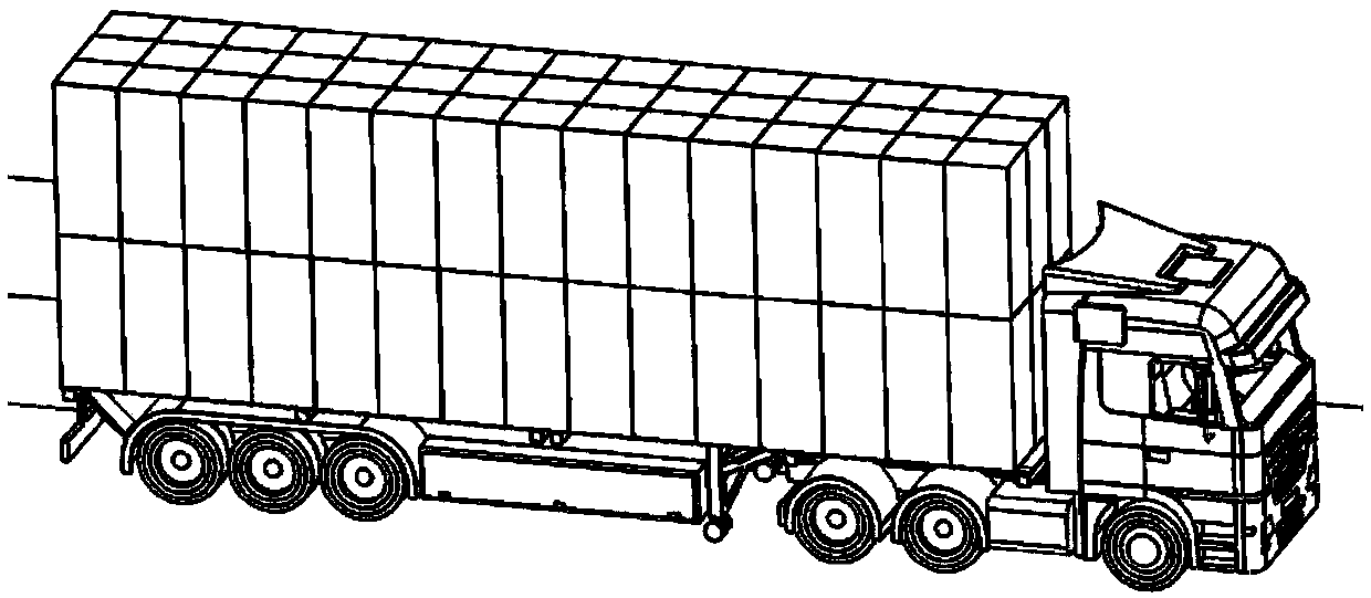 Clamping module and logistics carrying device