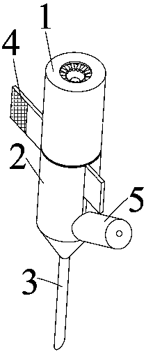 Puncture device with sterilization function