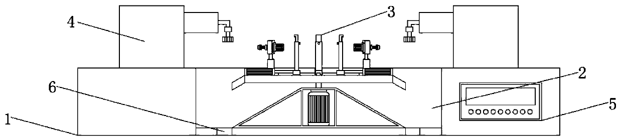 A precision gear processing machine tool