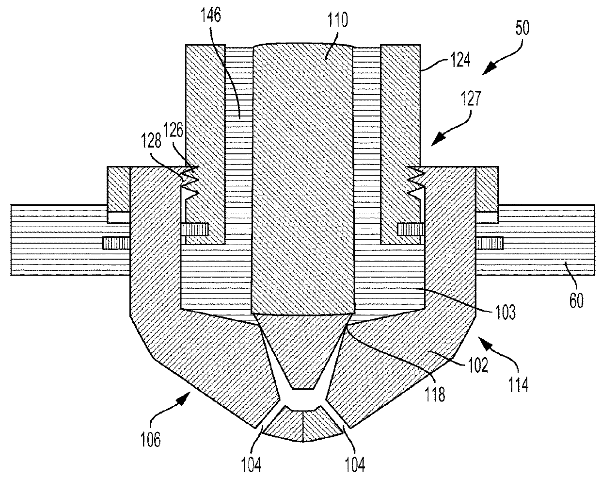 Fuel injector and method