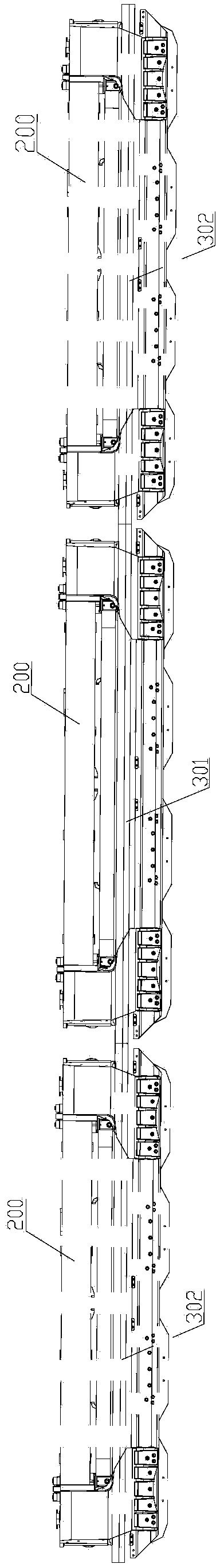 System and method for replacing bogie of magnetic levitation vehicle