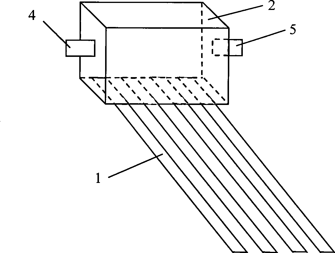Improved plate type solar heat collection method, its heat collector and water heating system