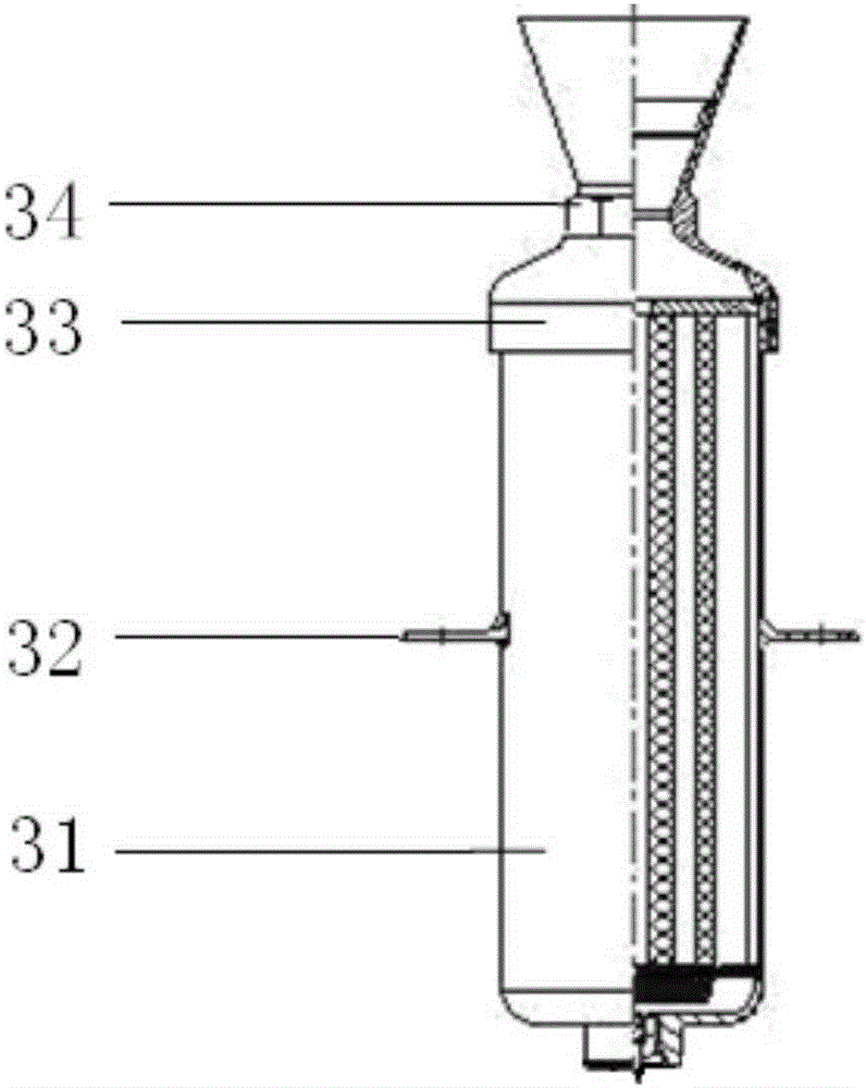 Automatic assembling device and method for small solid rocket