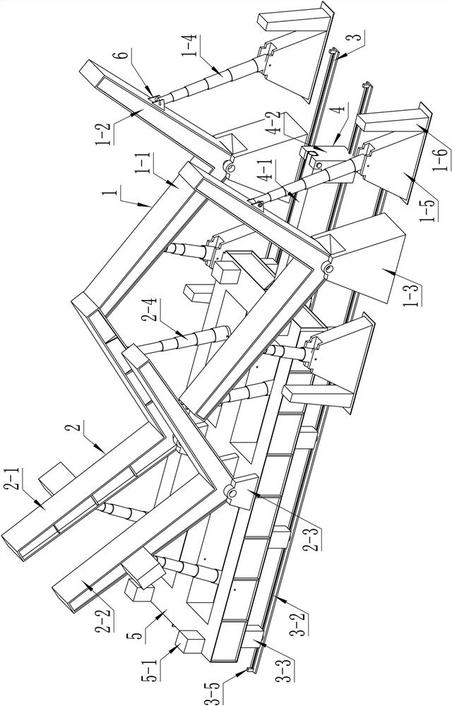 Prefabricated square culvert carrying device