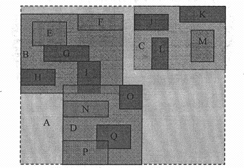 Method for establishing space index structure of product STL model