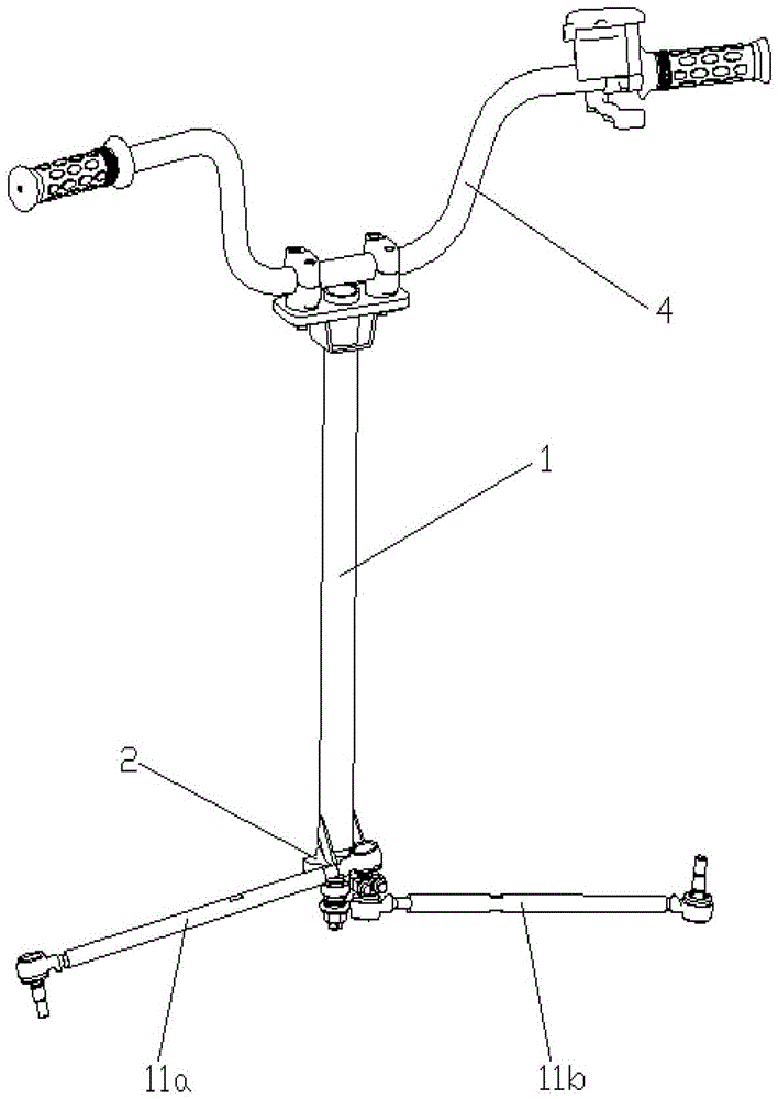 Vehicle Steering Assembly and Its ATV