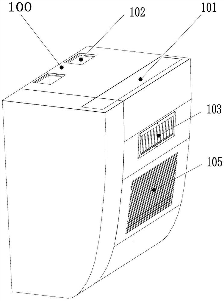 Air conditioner and vehicle