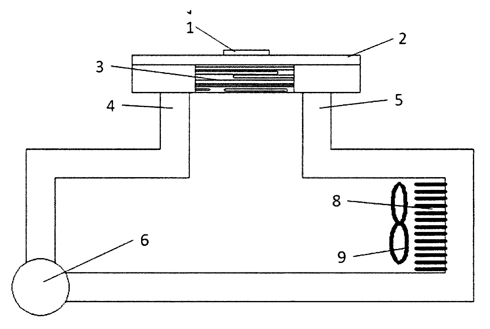 Lotus-type regular porous metal microchannel heat sink using liquid metal working medium