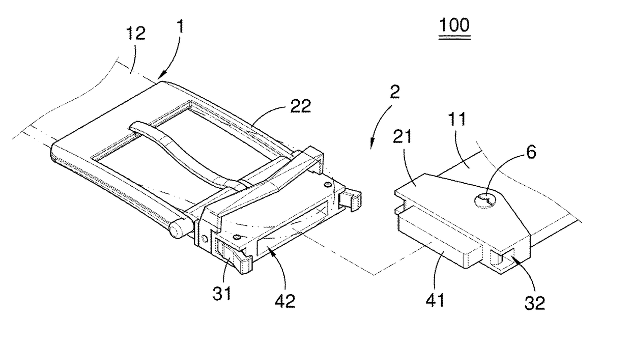 Quick release buckle belt for improving efficiency in security screening procedure and method thereof