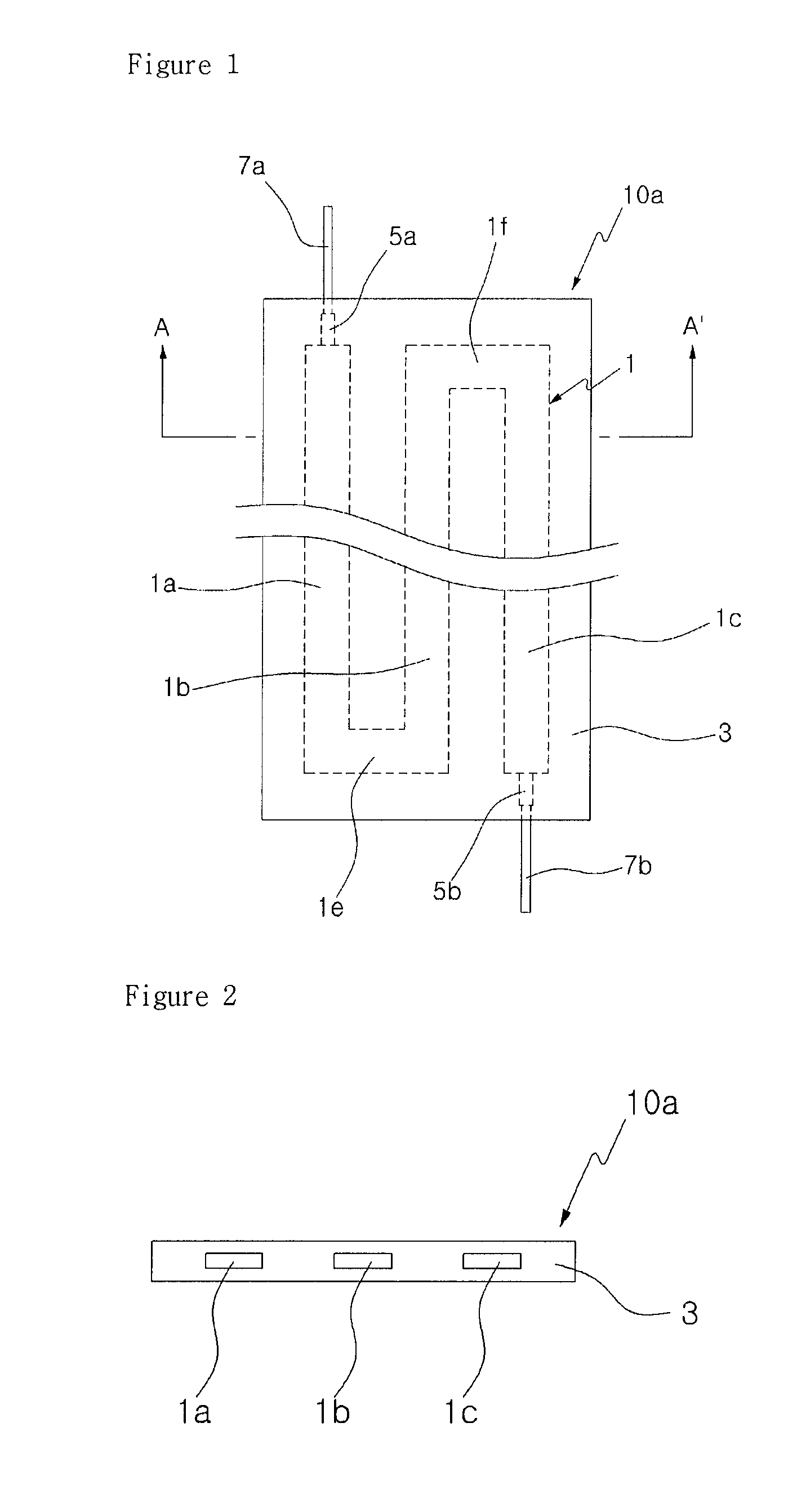 Surface heater using strip type surface heating element and fabricating method thereof
