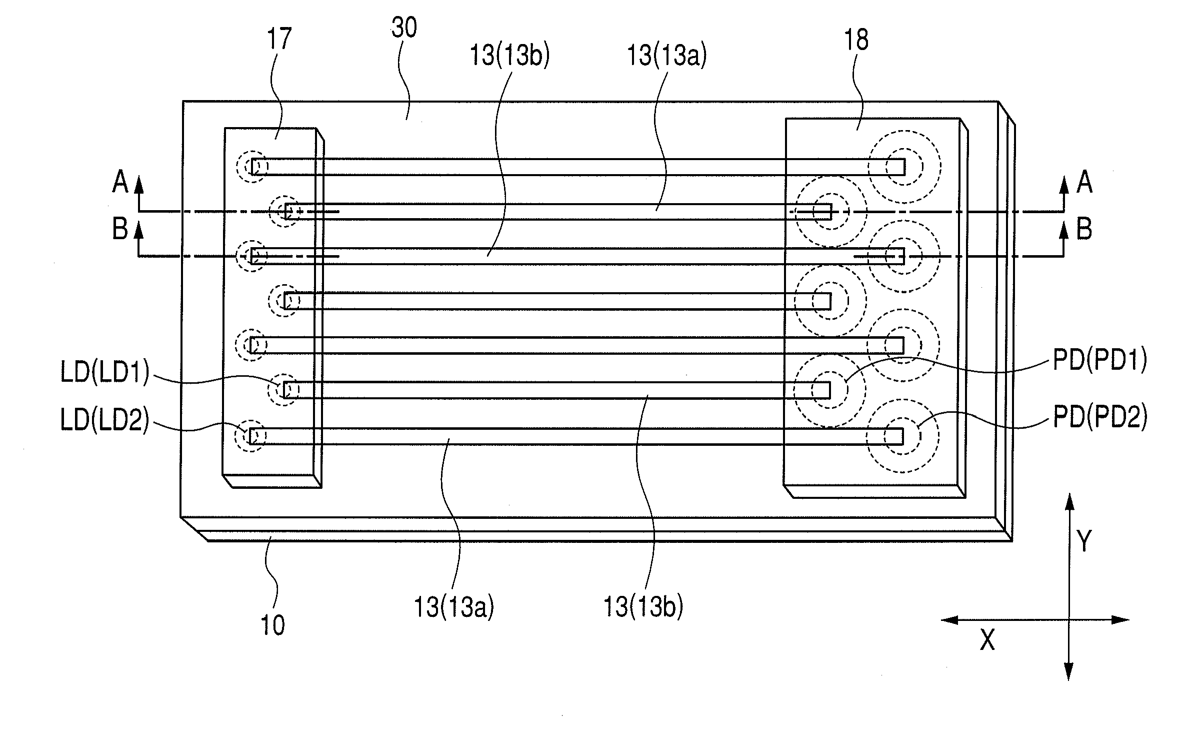Optical interconnection assembled circuit