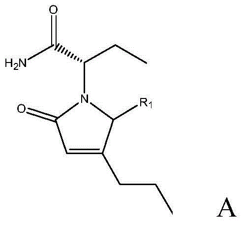 2-oxo-1-pyrrolidine chiral derivative preparation method