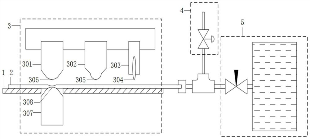 Pouring and encapsulating process for spherical friction stir welding of pre-extrusion of microchannel aluminum heat tube with narrow weld joint