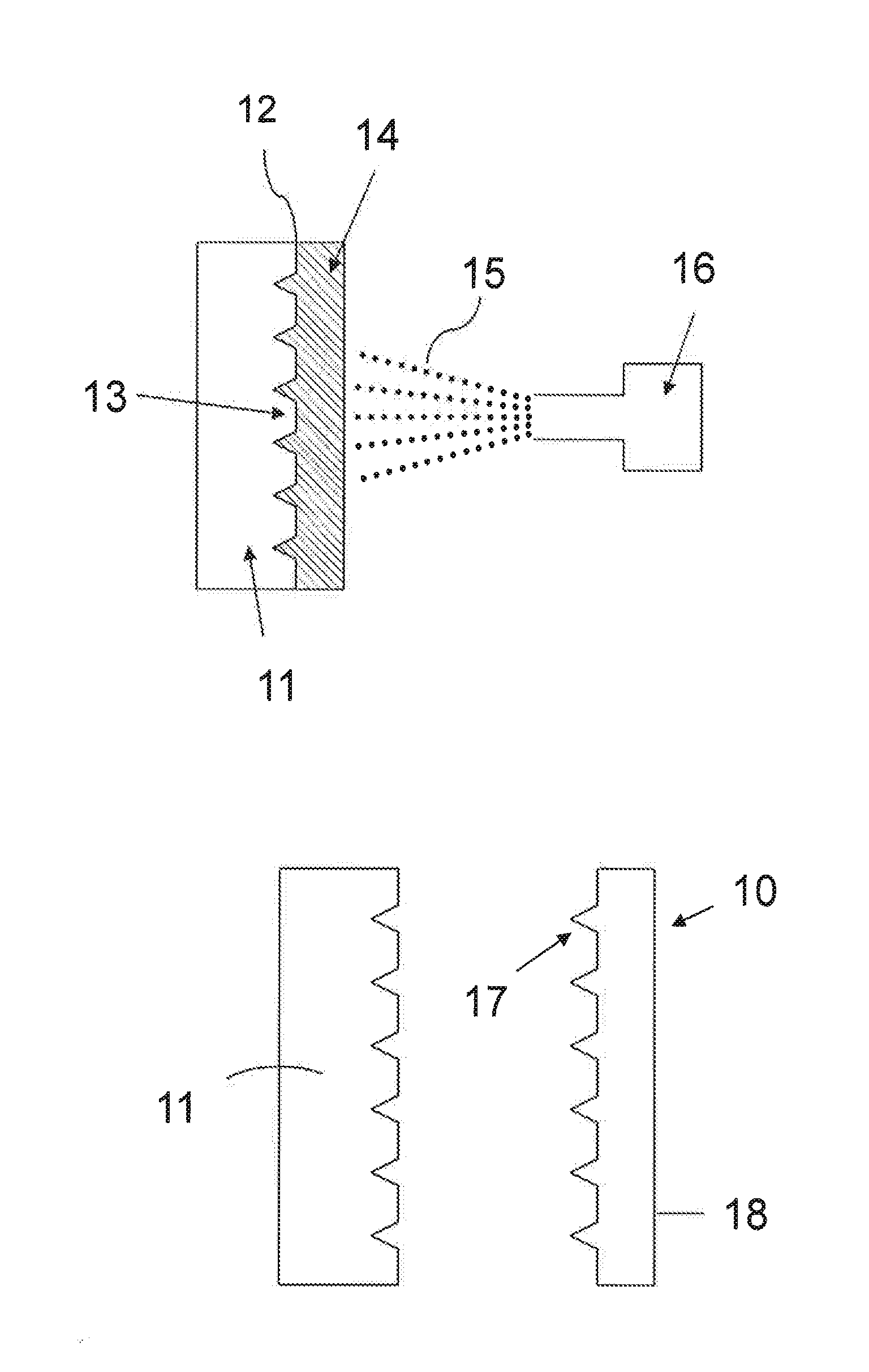 Riblet Foil and Method for Producing Same