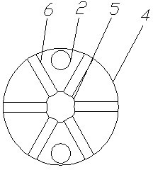 Apparatus for cracking papermaking waste residues