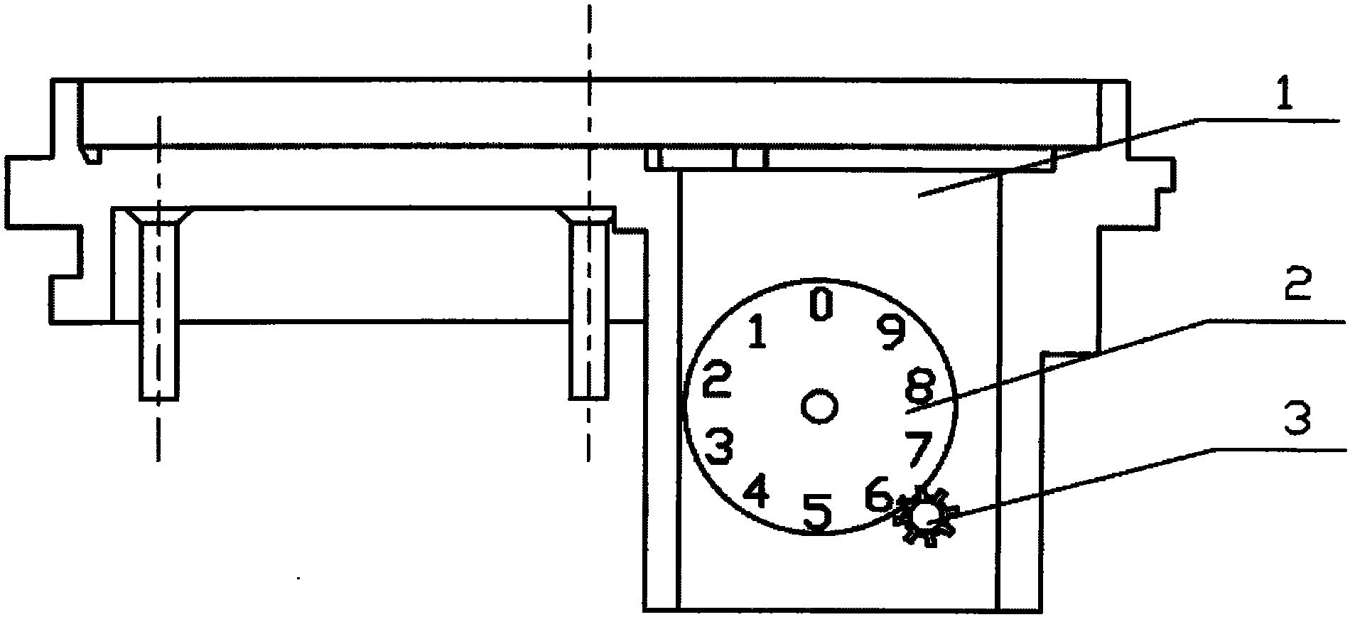 Register of direct-reading water gauge