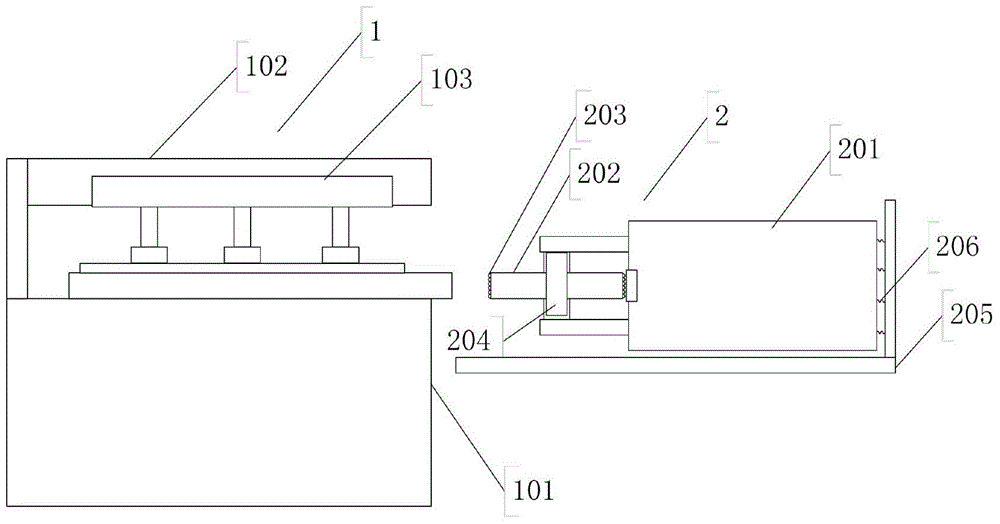 Thermal transfer device and transfer method for end face of light guide plate
