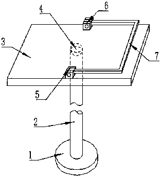 Control system of ferrite magnetic adsorption flipping device