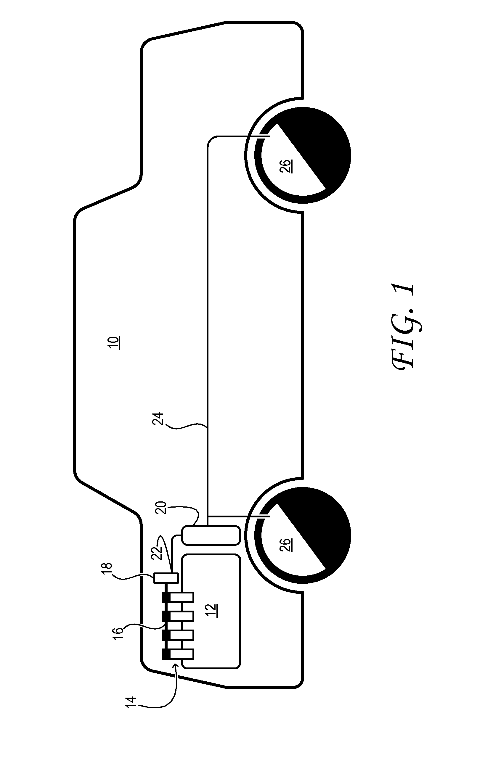 Vacuum pump with rotor-stator positioning to provide non-return