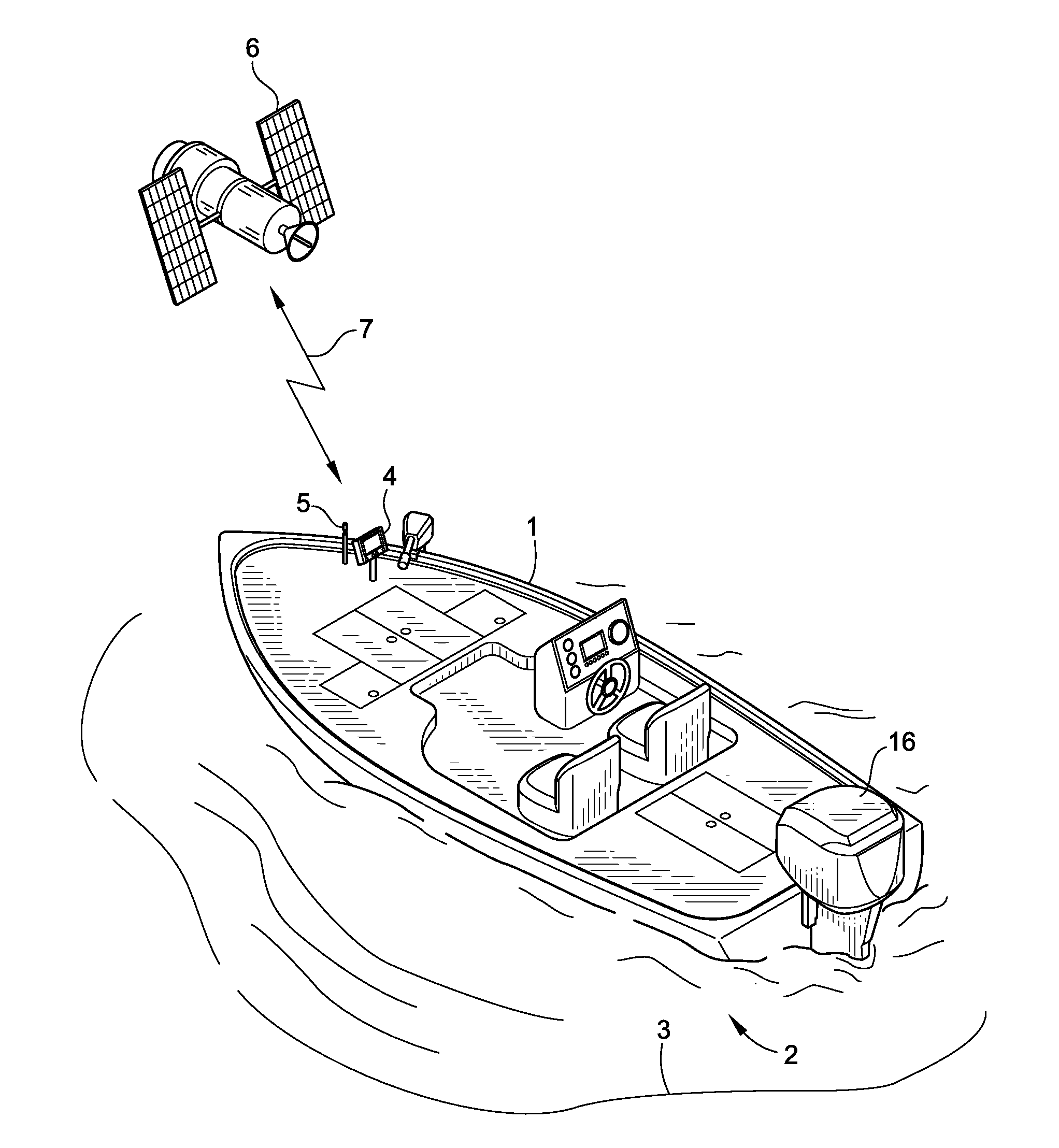System and Method for Automatically Navigating a Depth Contour