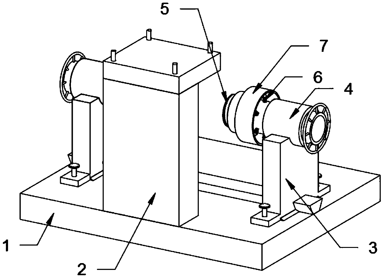 Welding platform with adjustable device