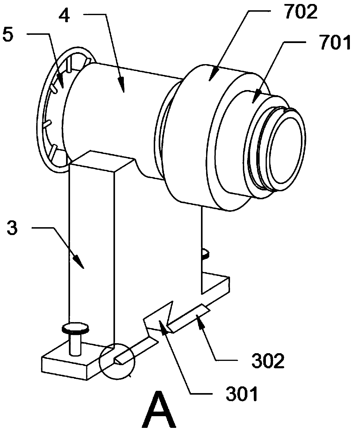 Welding platform with adjustable device