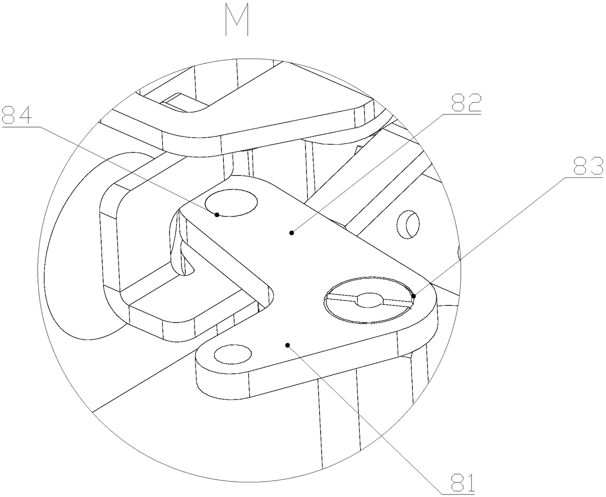 Sewing machine and variable-needle-pitch mechanism thereof