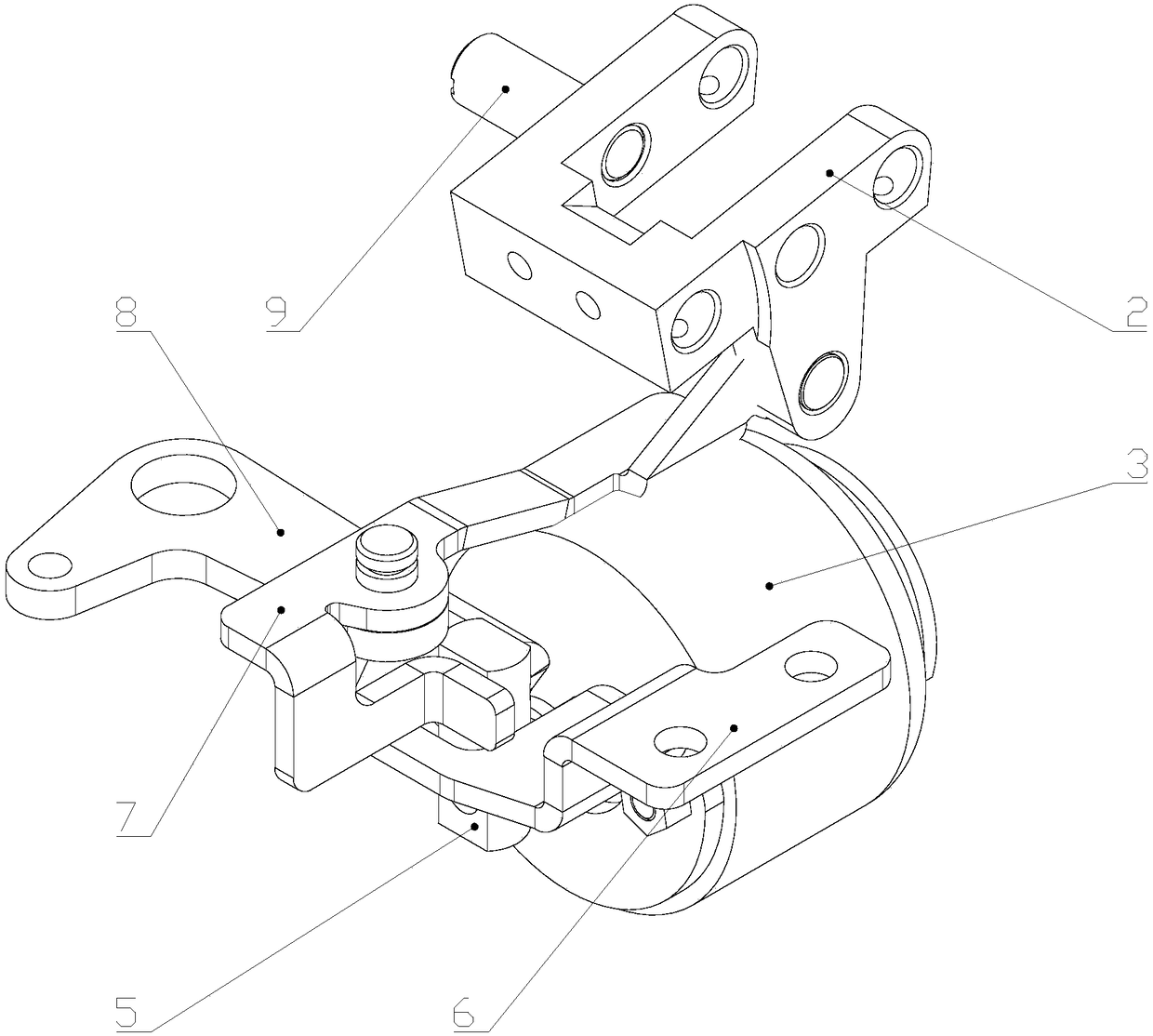 Sewing machine and variable-needle-pitch mechanism thereof