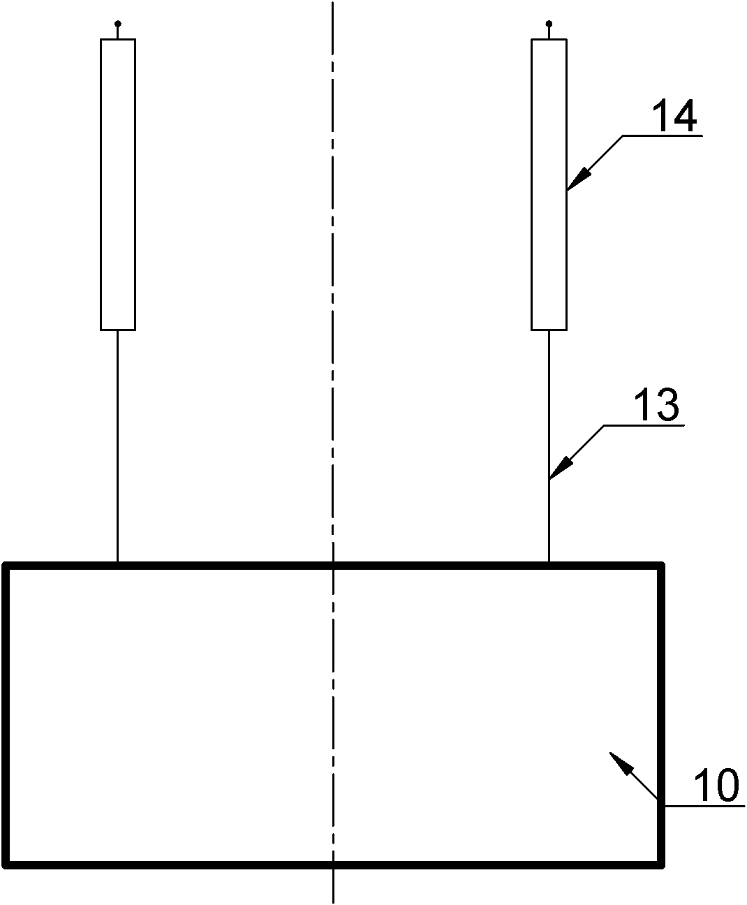 Gate opening detection device