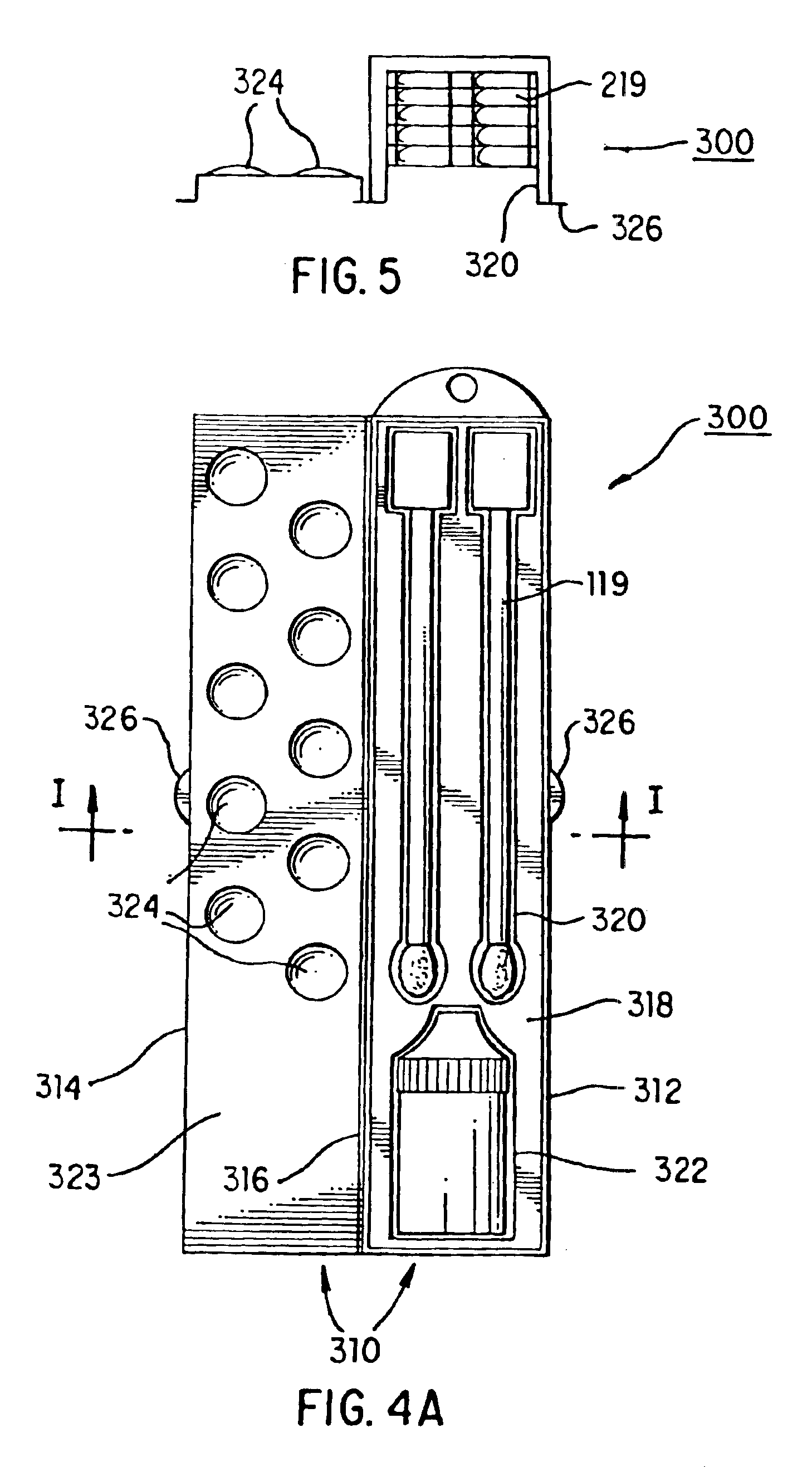 Package assembly with applicator and container for adhesive materials