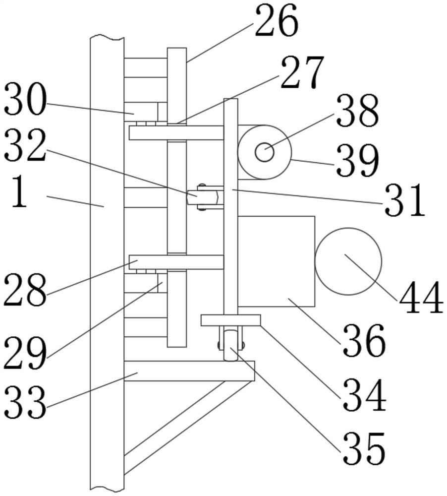 Energy-saving and environment-friendly garden landscape maintenance device and maintenance method thereof
