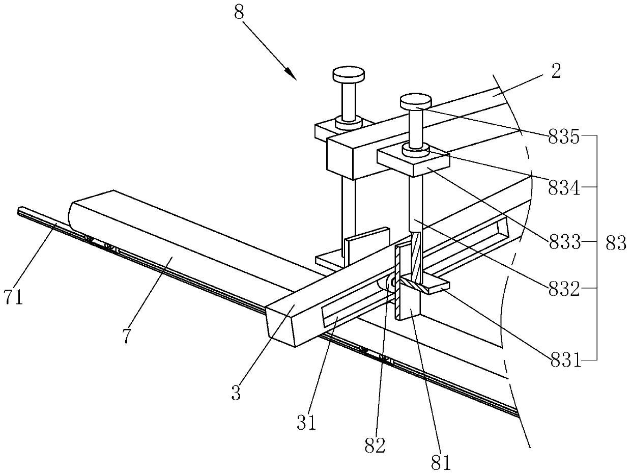 Tramcar contact line suspension device