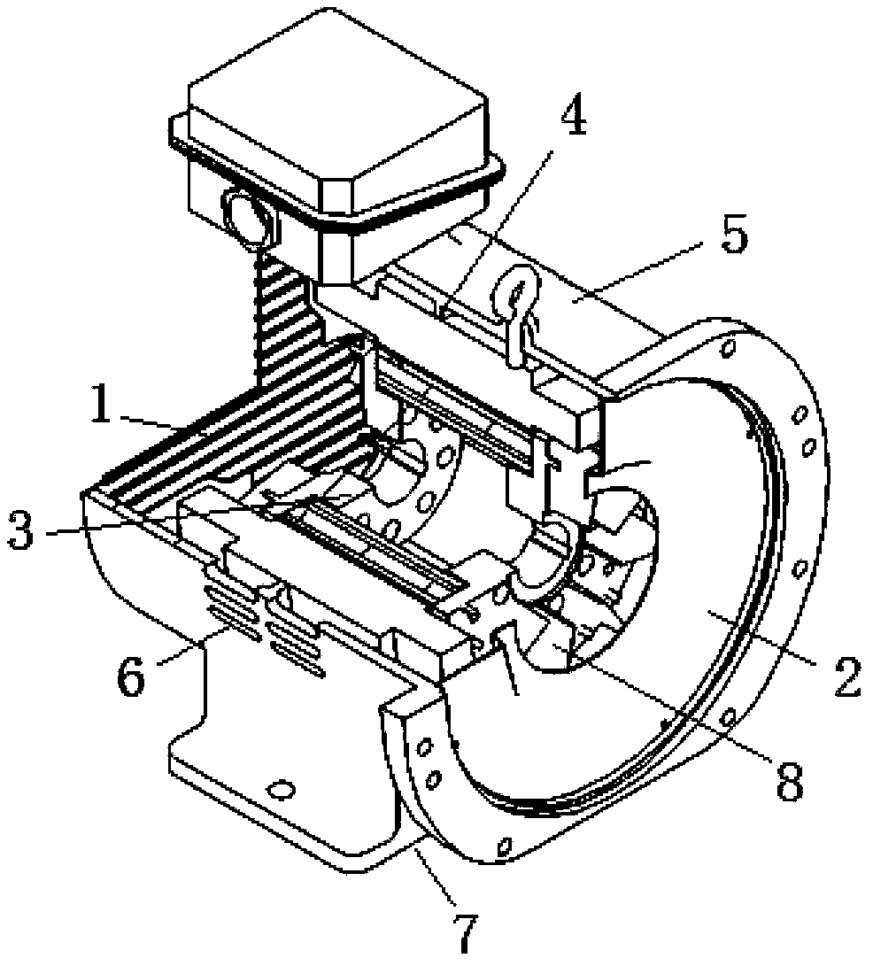 Cooling structure of permanent magnet motor