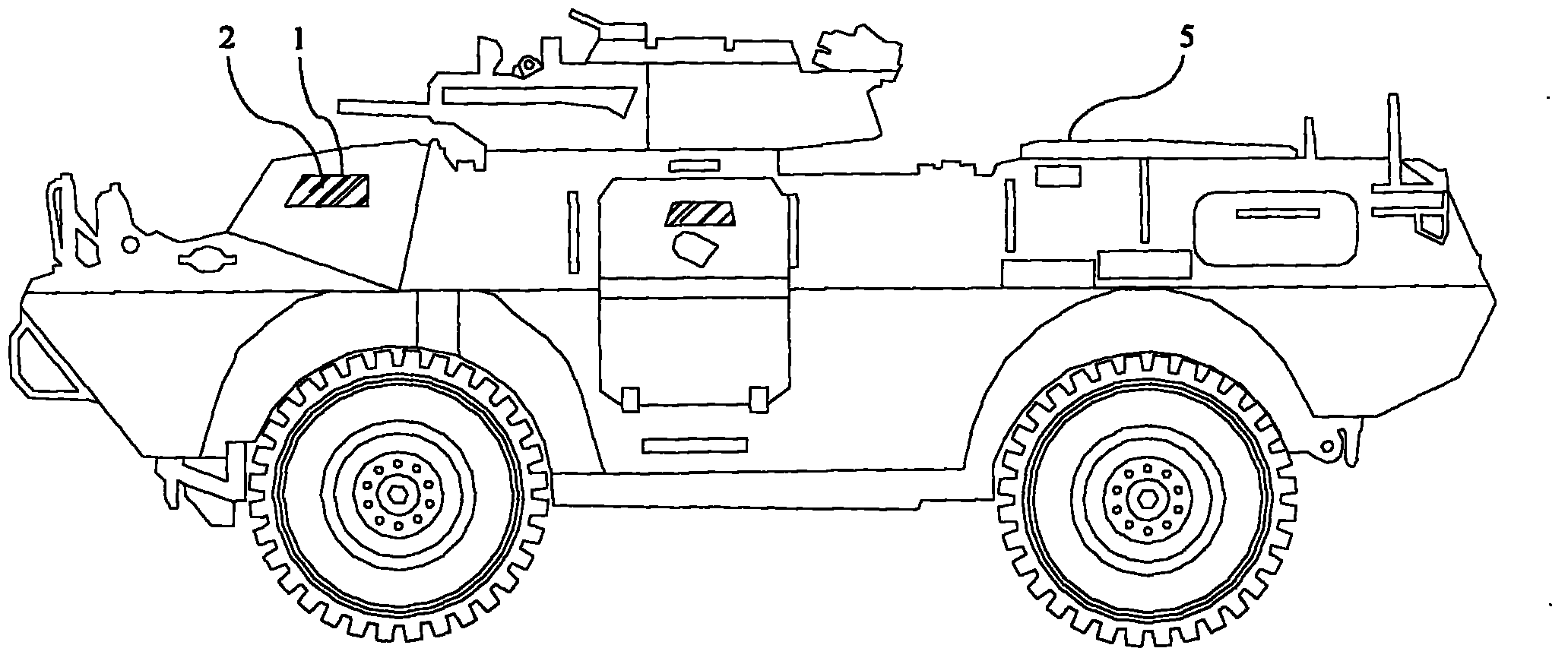 Armored car window fastening structure with explosion preventing and buffering functions and fastening method