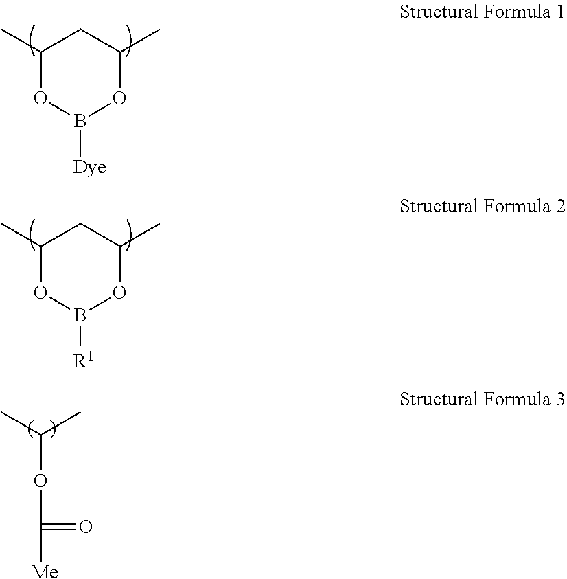 Polymer dye for detecting hydrogen peroxide and structure for detecting hydrogen peroxide