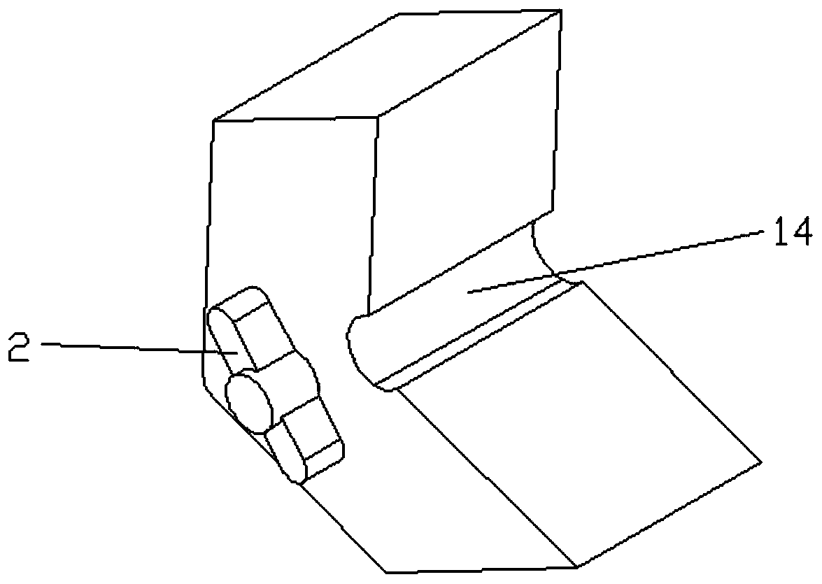 Non-contact rail wear detector, and wear detection method