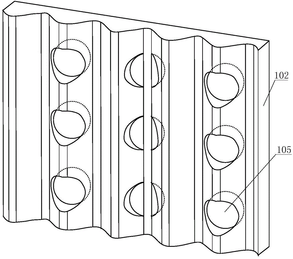 Thermoelectric power generation device using flue gas waste heat of rear smoke channel of boiler and semiconductor power generation device