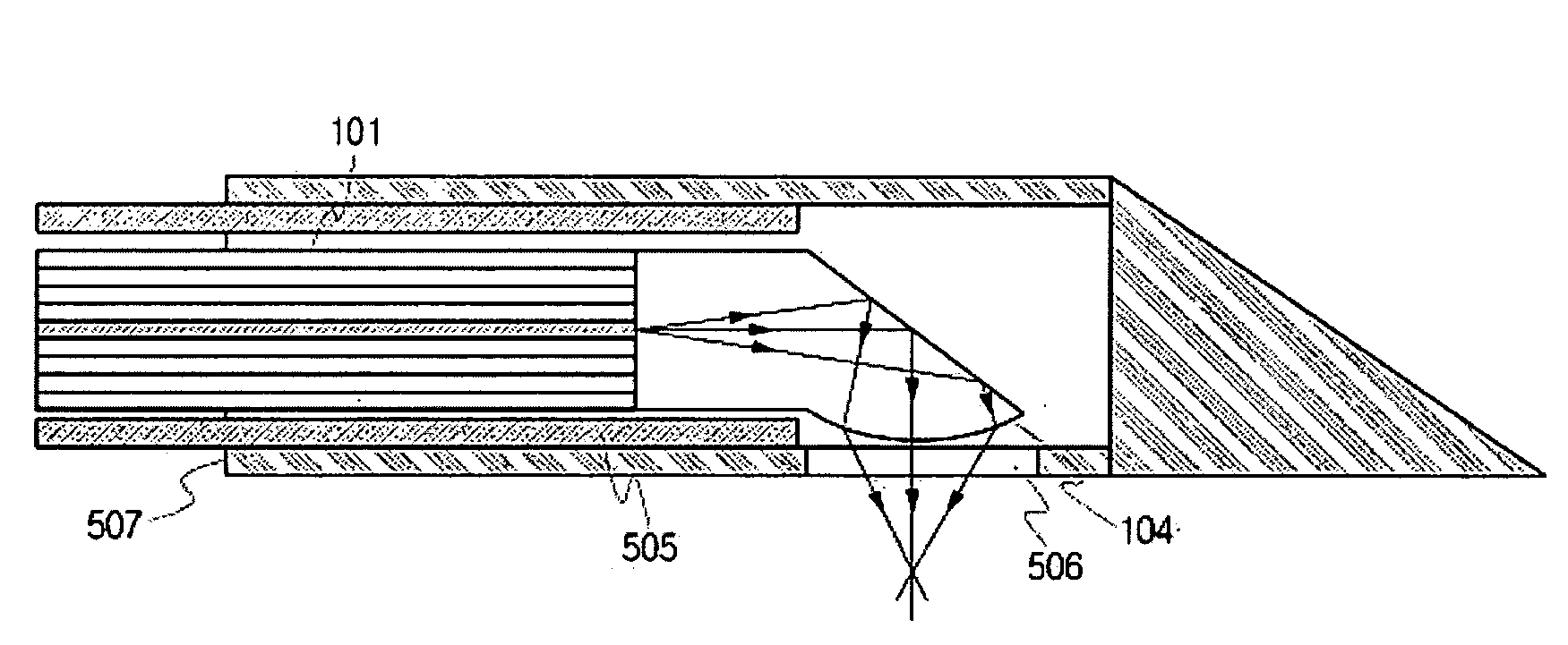 Optical fiber probe for side imaging and method of manufacturing the same