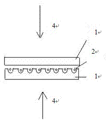 Strapping tape for deep sea buoyancy material and preparation method thereof