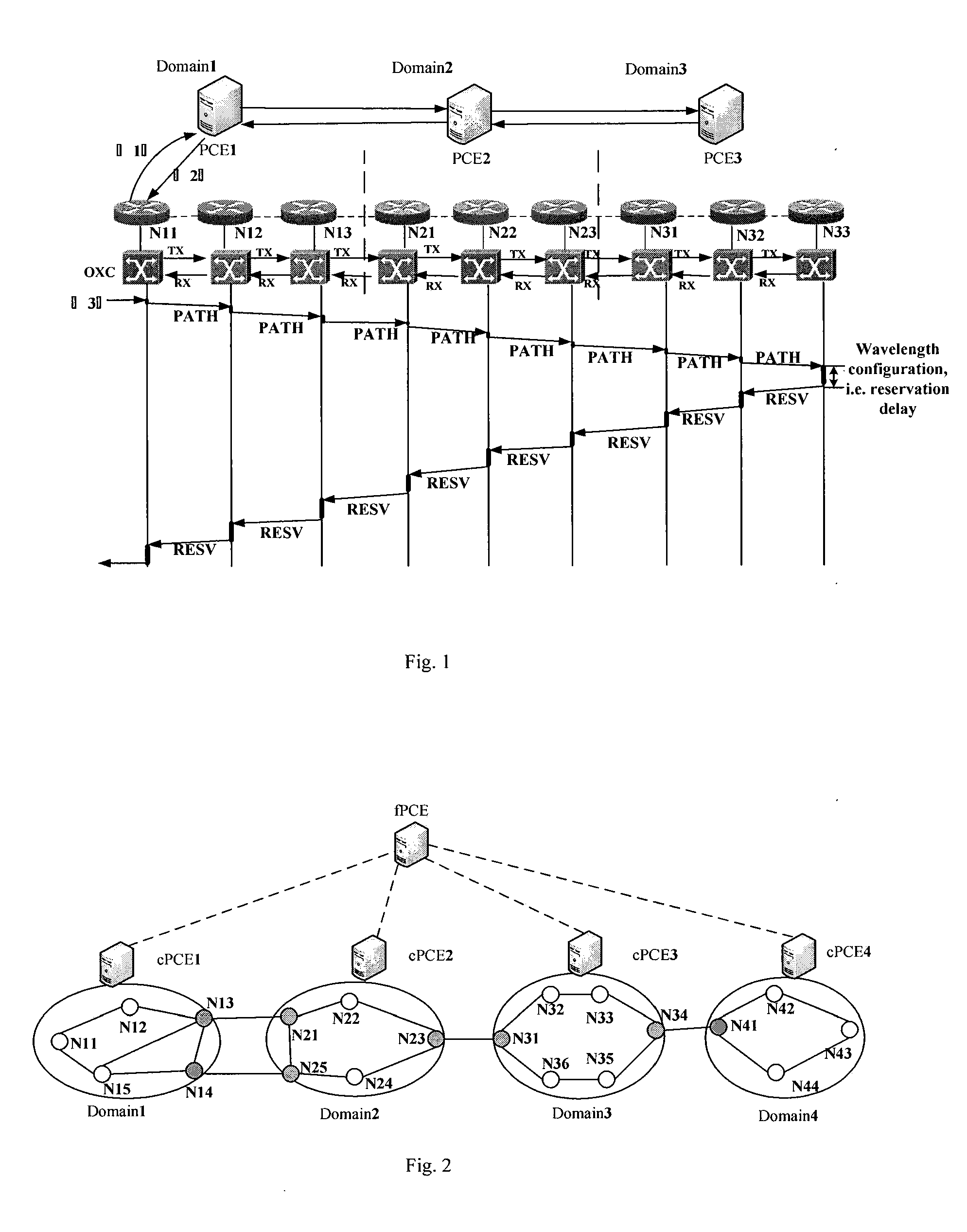 Method for Establishing an Inter-Domain Path that Satisfies Wavelength Continuity Constraint