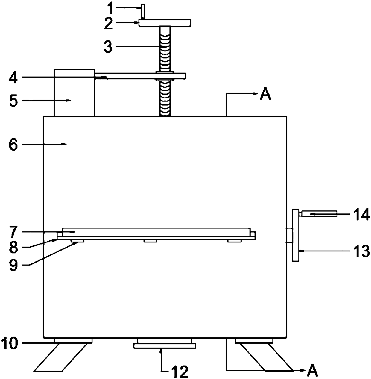 Anti-slip and anti-sticky chemical medicine grinding device