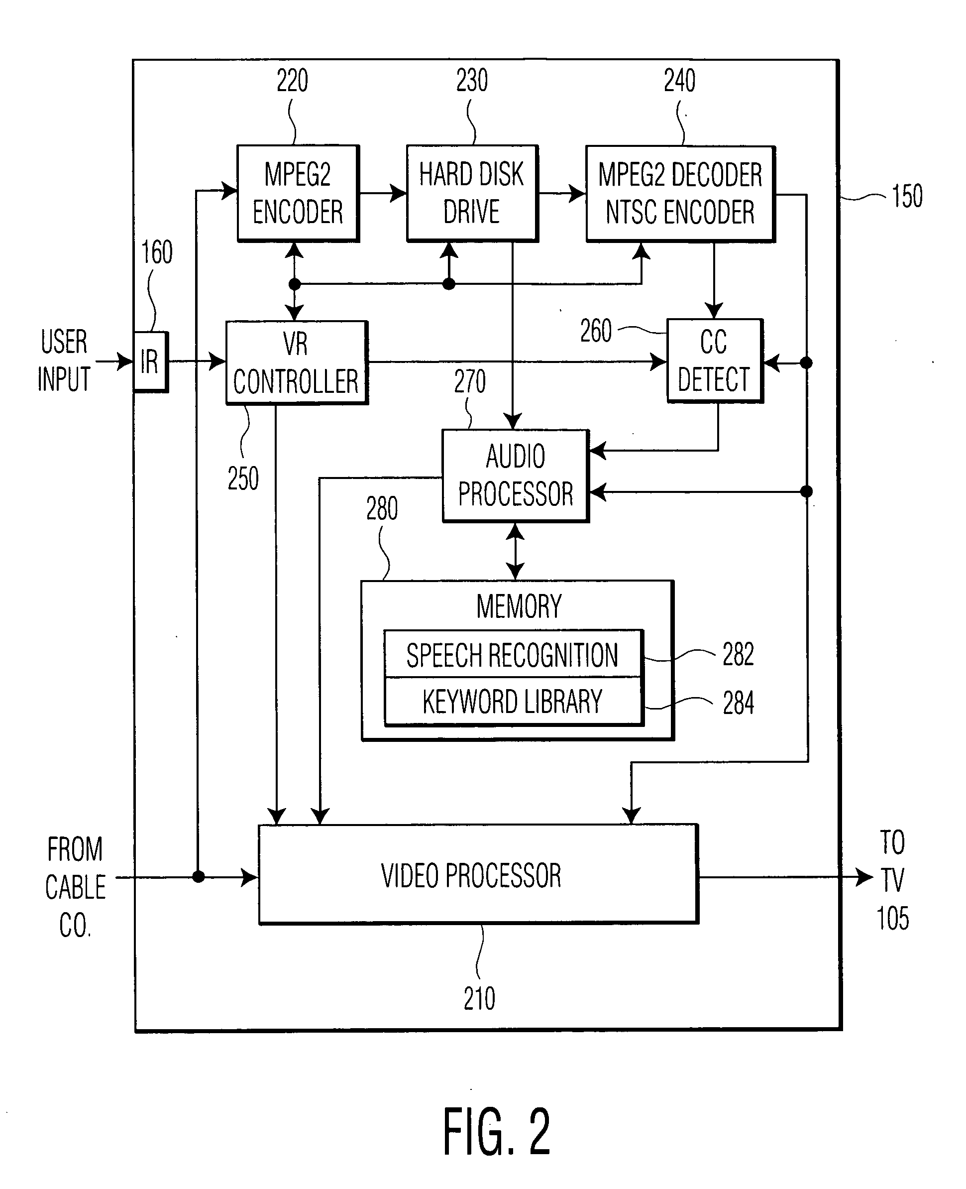 System and method for detecting highlights in a video program using audio properties