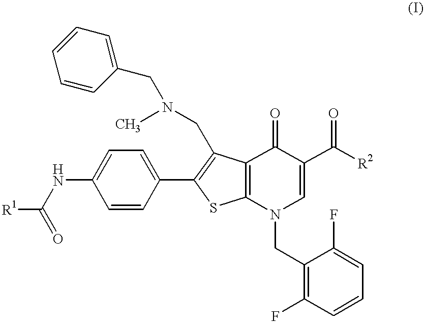 Thienopyridine compounds, their production and use