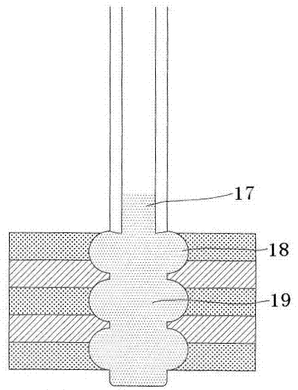 Pollution treatment method for underground water area