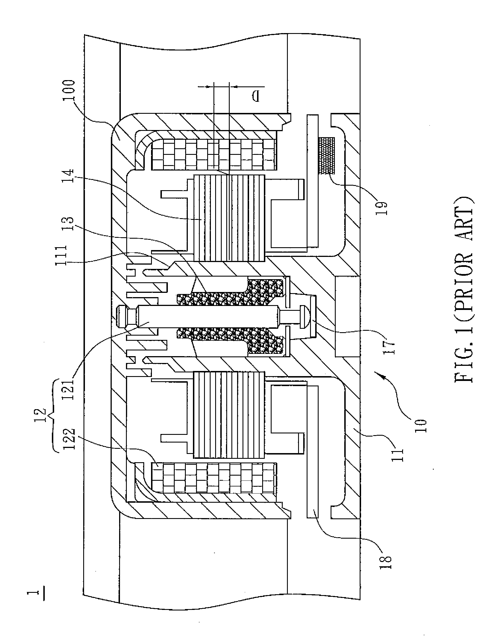 Fan and motor thereof